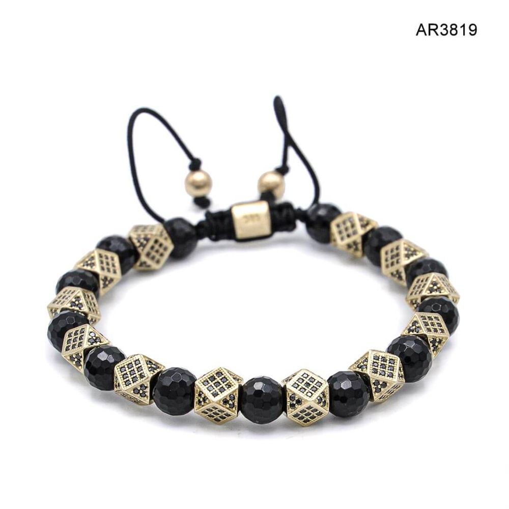 Bratara aur 14K model nou unisex ARJEWELS- [AR3819]