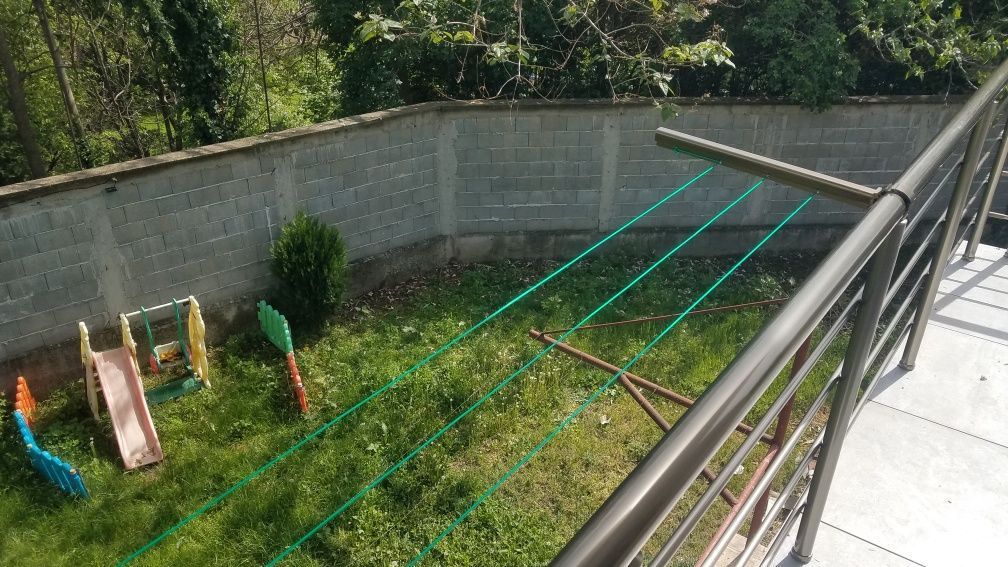 Външен  иноксов простор парапет. Inoks.vanshen.balkon.parapet.prostor