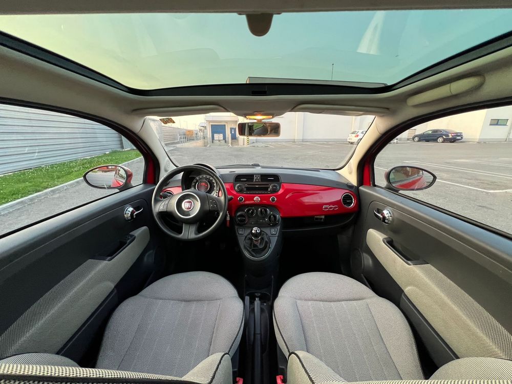 Fiat 500 1.2i 80.000km 2012