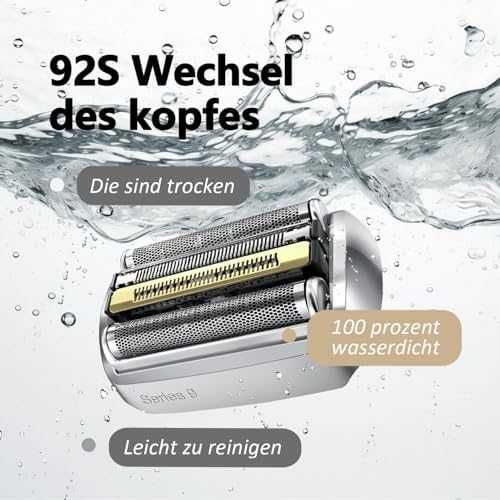 Нова Резервна глава Braun S9 92S Прецизно и гладко бръснене Ножче мъже
