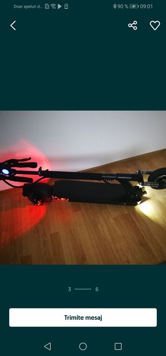 Vând o trotineta Electrica  Pliabila
