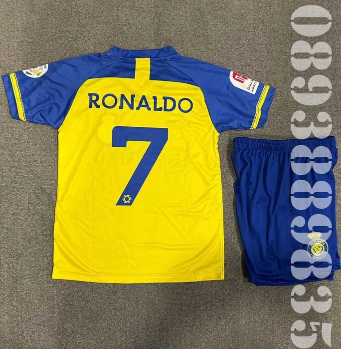 НОВИ Детски Екипи Al Nassr/Ал Насър Ronaldo/Роналдо