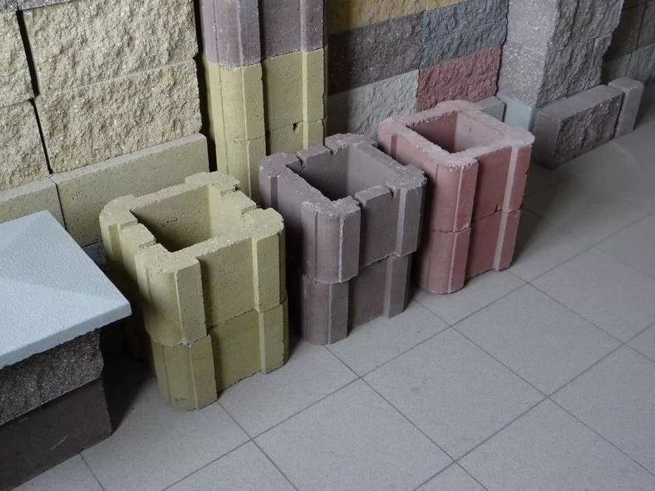 Тумба козырьки шлакоблок