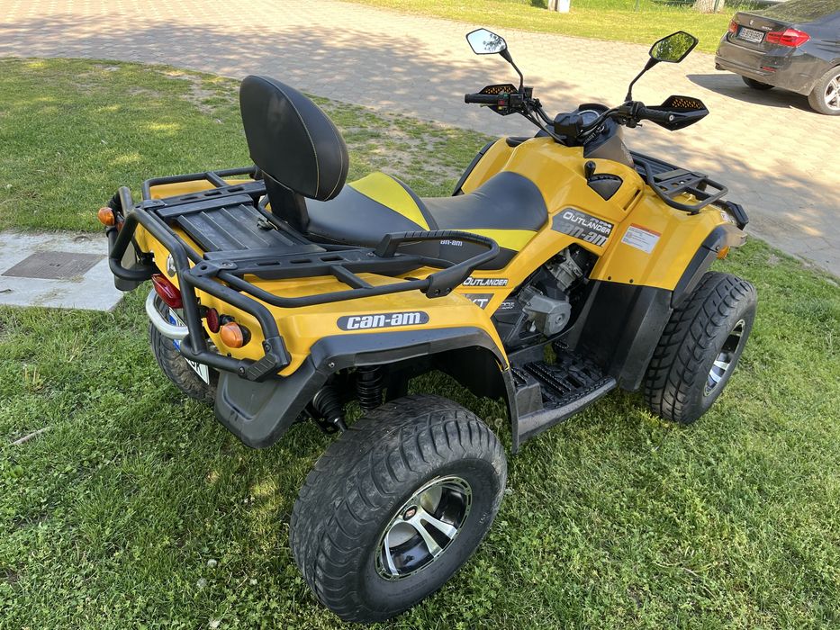 Can am outlander 800R an 2008 inmatriculat politie acte valabile