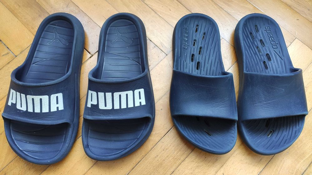 Продавам детски джапанки SPEEDO и PUMA, номер 34/35