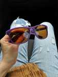 Ray ban лилави оригинални слънчеви очила за унисекс