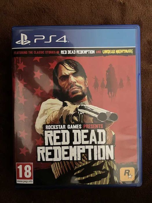 Диск Игра Red Dead Redemption 1 PS4 PS5