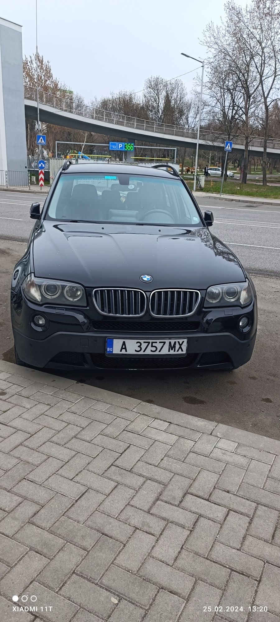 BMW X3.     2.0 TDI. 177 к.с.  12.2008 г.