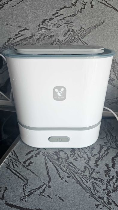 Електрически парен стерилизатор Cangaroo - 3 в 1, сив