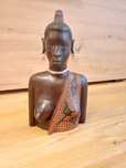 Accesoriu decorațiune masa lemn hand made Africa 1950