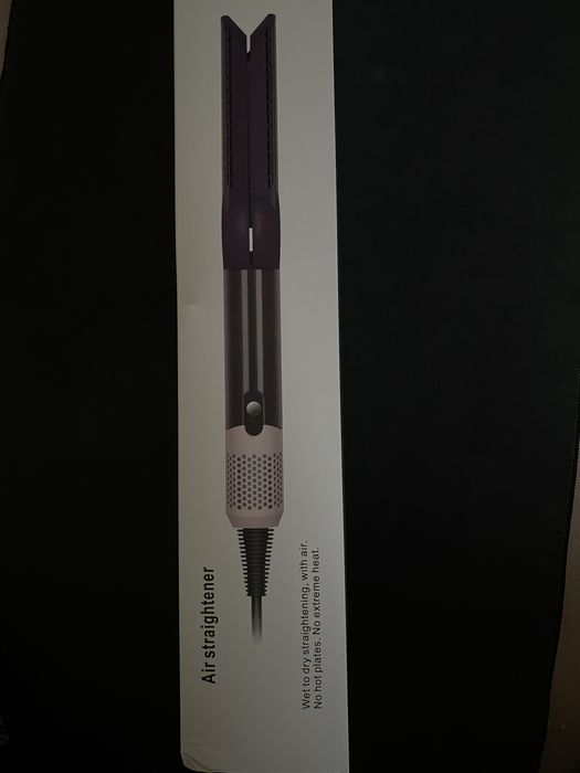 Aparat de îndreptat parul cu aer cald 2-in-1