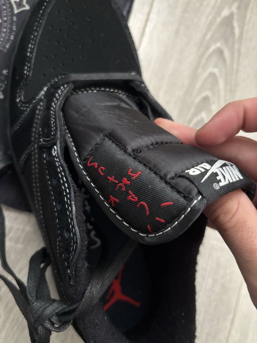 Jordan 1 Low Travis Scott Black Phantom