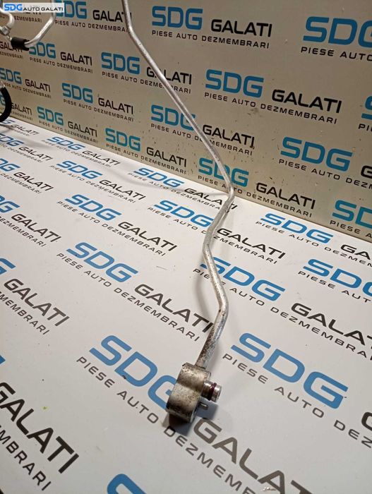 Teava Conducta Furtun Compresor AC Aer Conditionat Clima Cu Senzor Volkswagen Passat B7 2.0 TDI 2010 - 2015 Cod 5C0820741C [M6079]