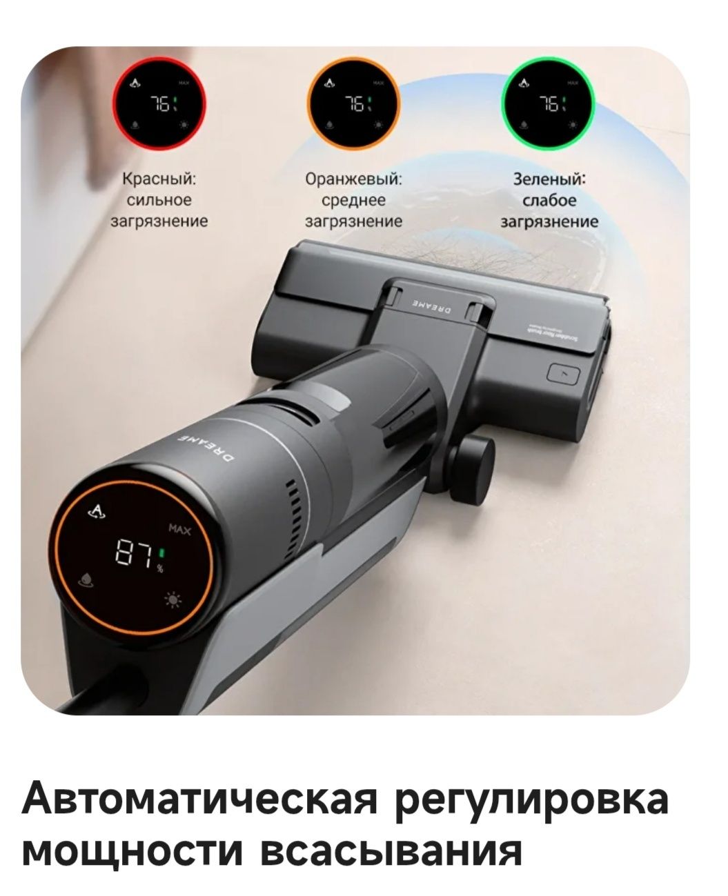 Моющий пылесос Dreame H12S