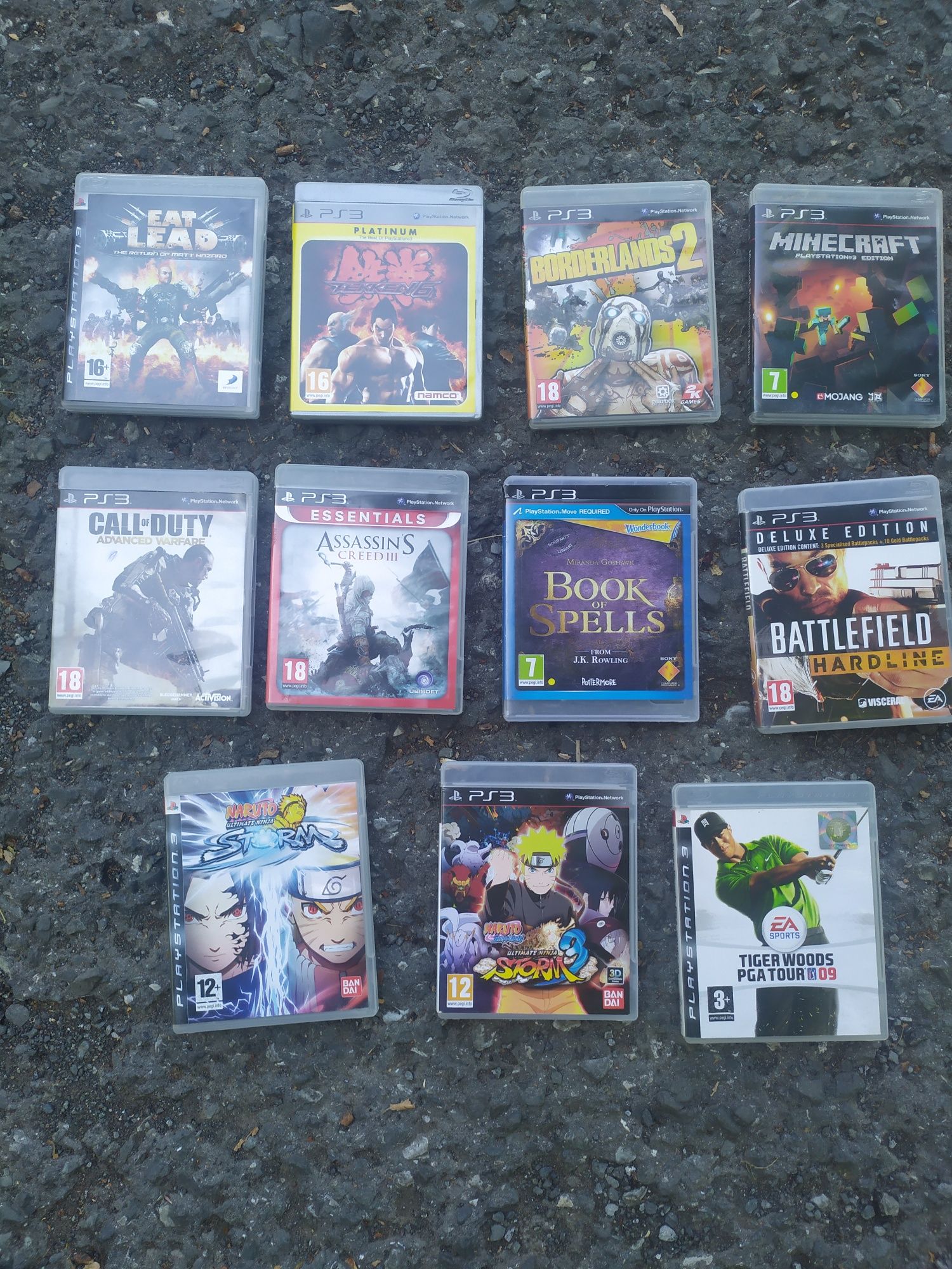 PlayStation3+ джойстици+игри 11 броя
