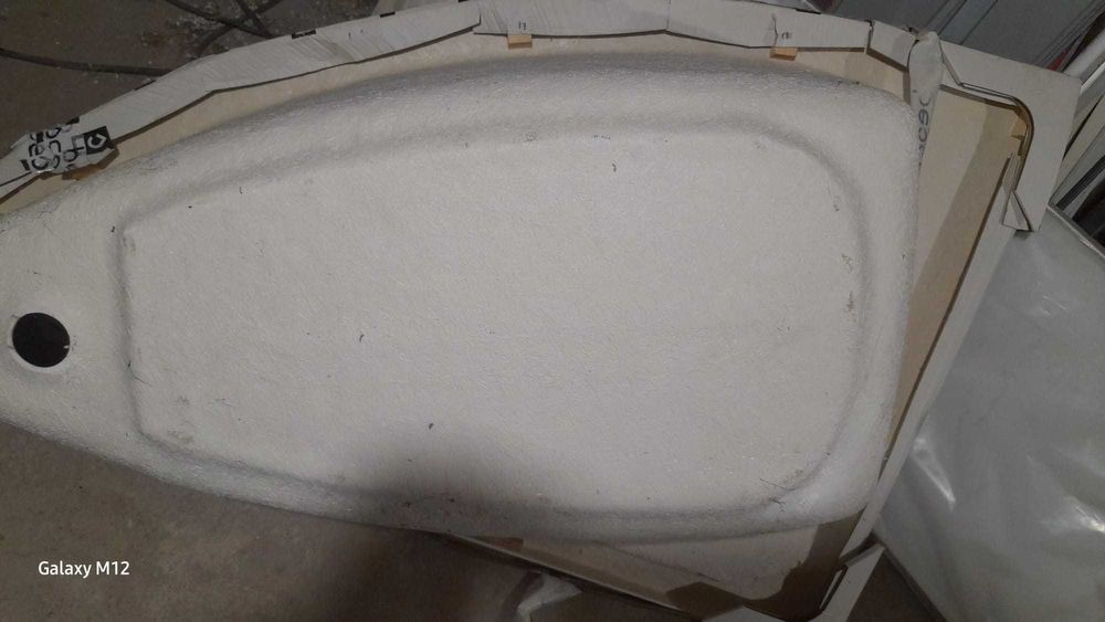 Cada asimetrica Besco Rima 130x85cm dreapta