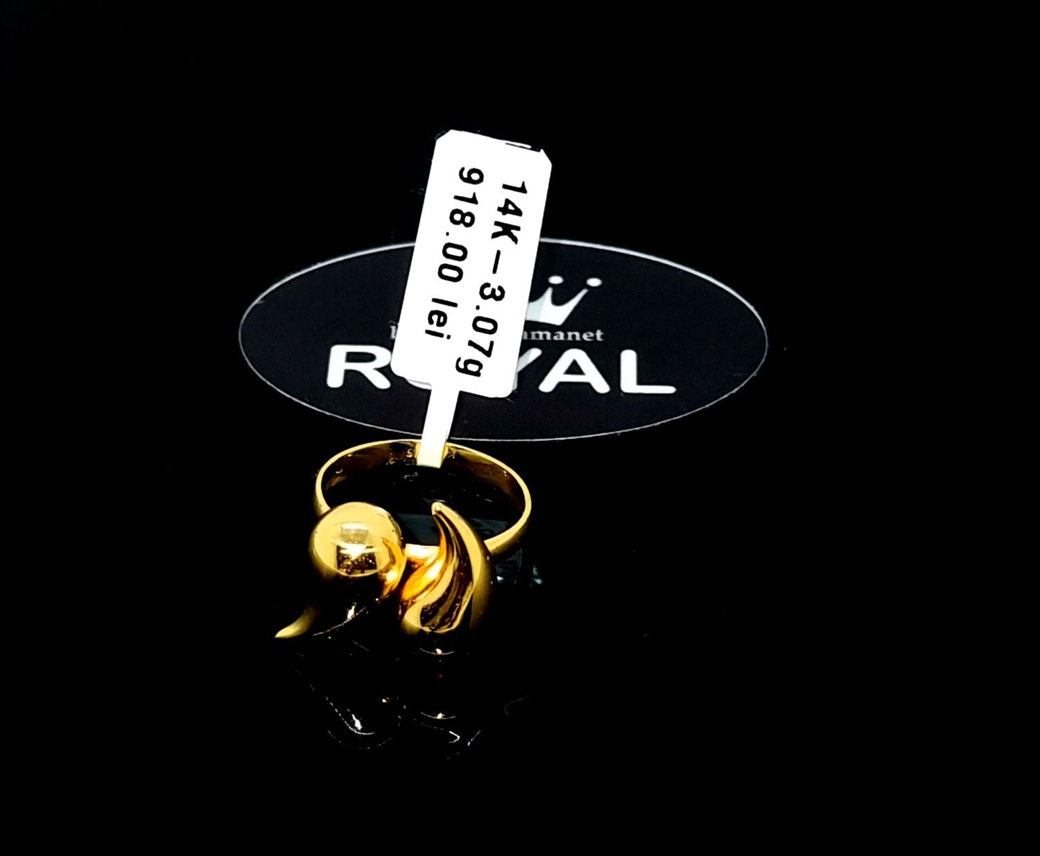 Bijuteria Royal inel din aur 14k 3.07 gr