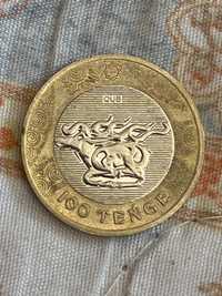 Монеты 100 тенге редкие 2022 года