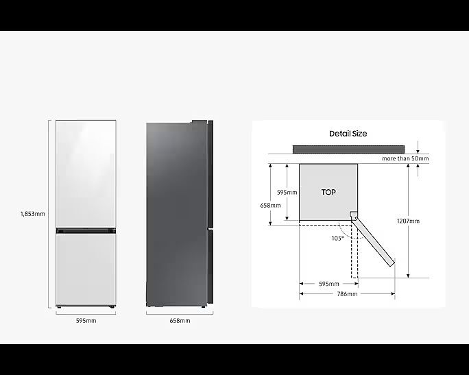 Combina frigorifica Samsung rb31ferndsa