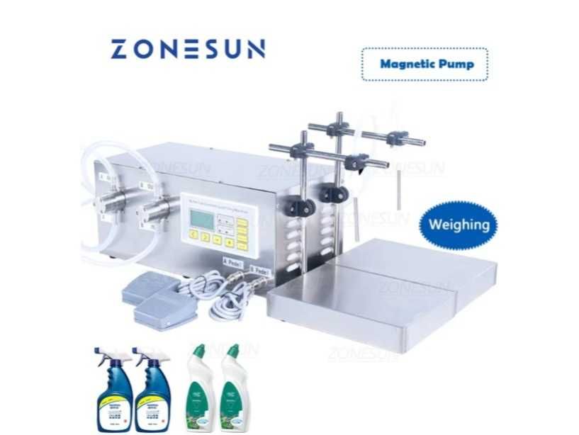 Розлив для наполнения и взвешивания бытовой химии