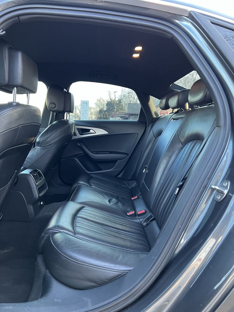 Interior piele S line Audi A6 C7 incalzite fața
