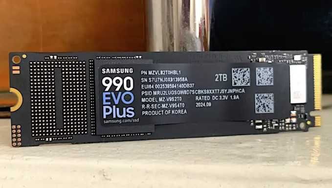 SAMSUNG 990 Evo Plus 2TB M.2, PCIe 5.0/4.0, 7250 MB/s NOU, ZERO min