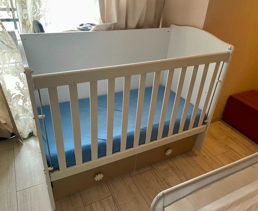 Бебешко легло (детско легло) с матрак