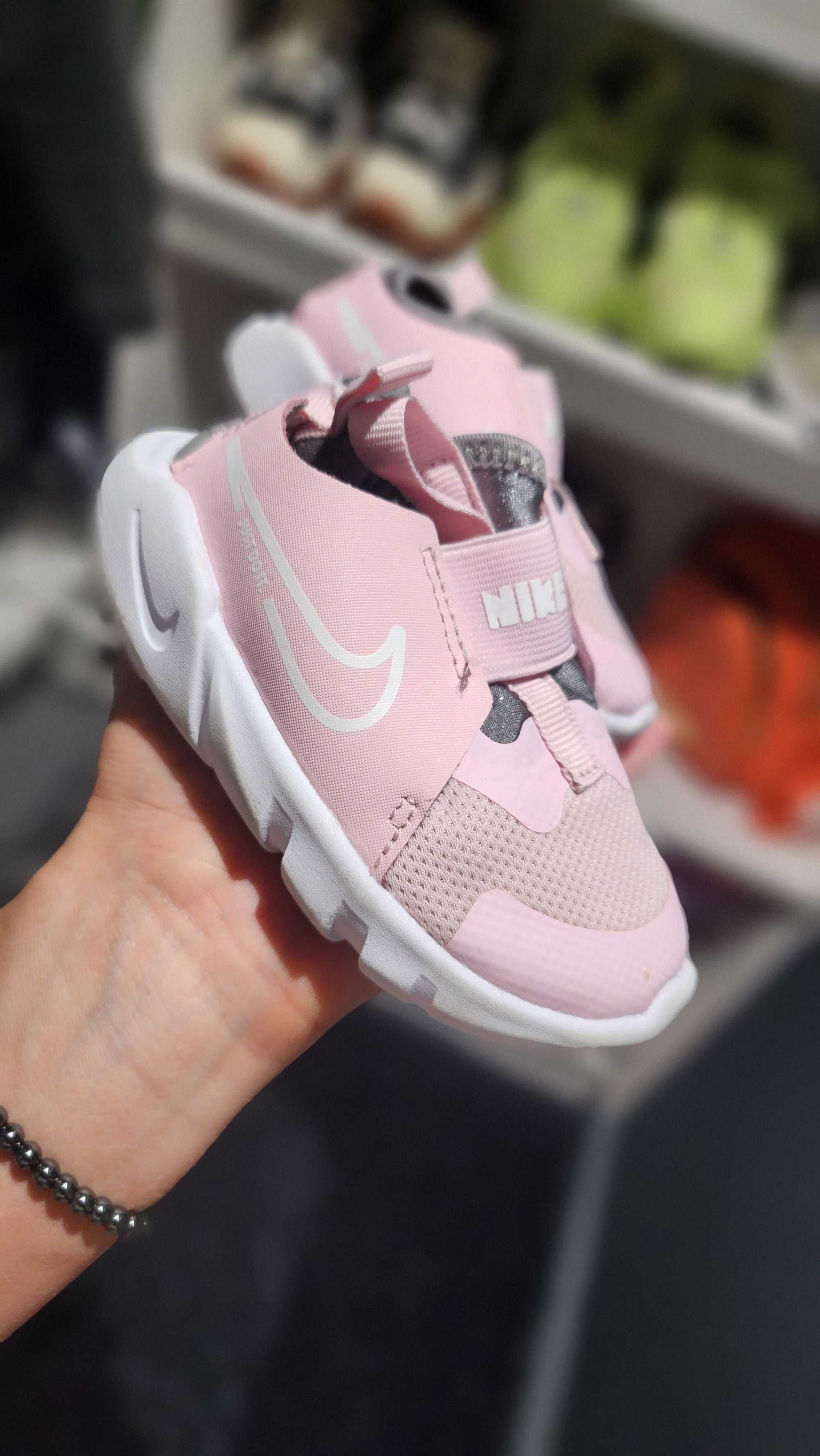 Розови маратонки за бебе, Nike, номер 21