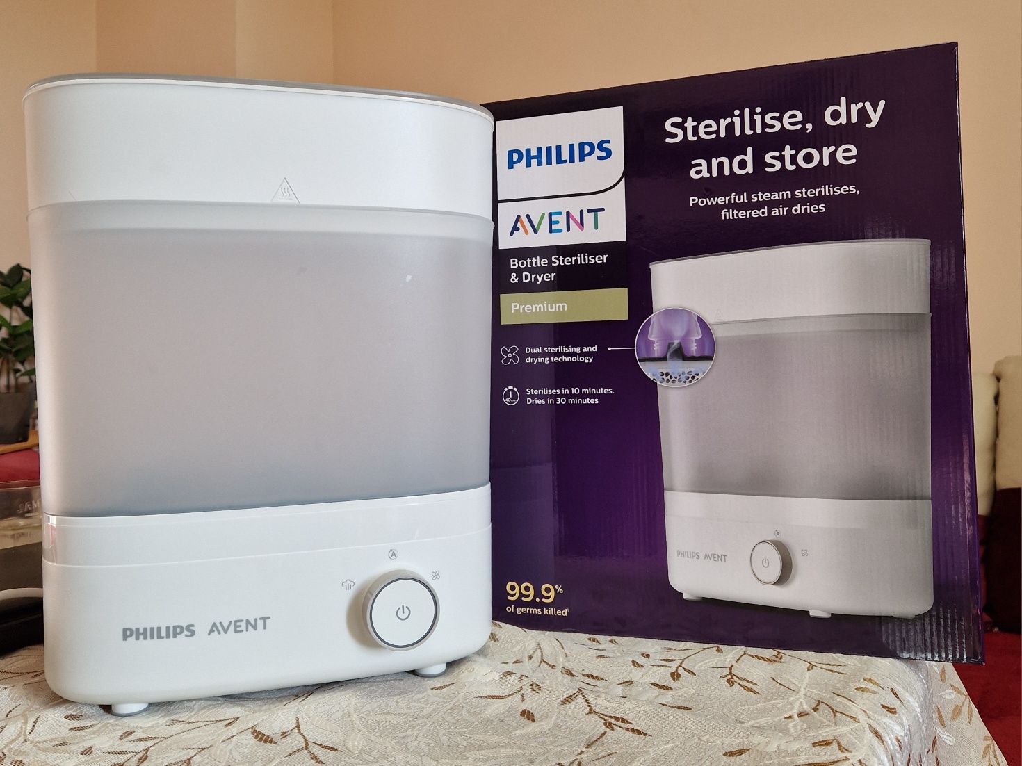 Стерилизиратор Philips Avent premium с функция сушене