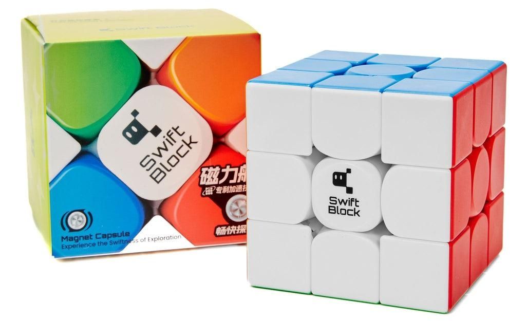 Кубик рубика  gan swift block 355s 3x3 magnetic