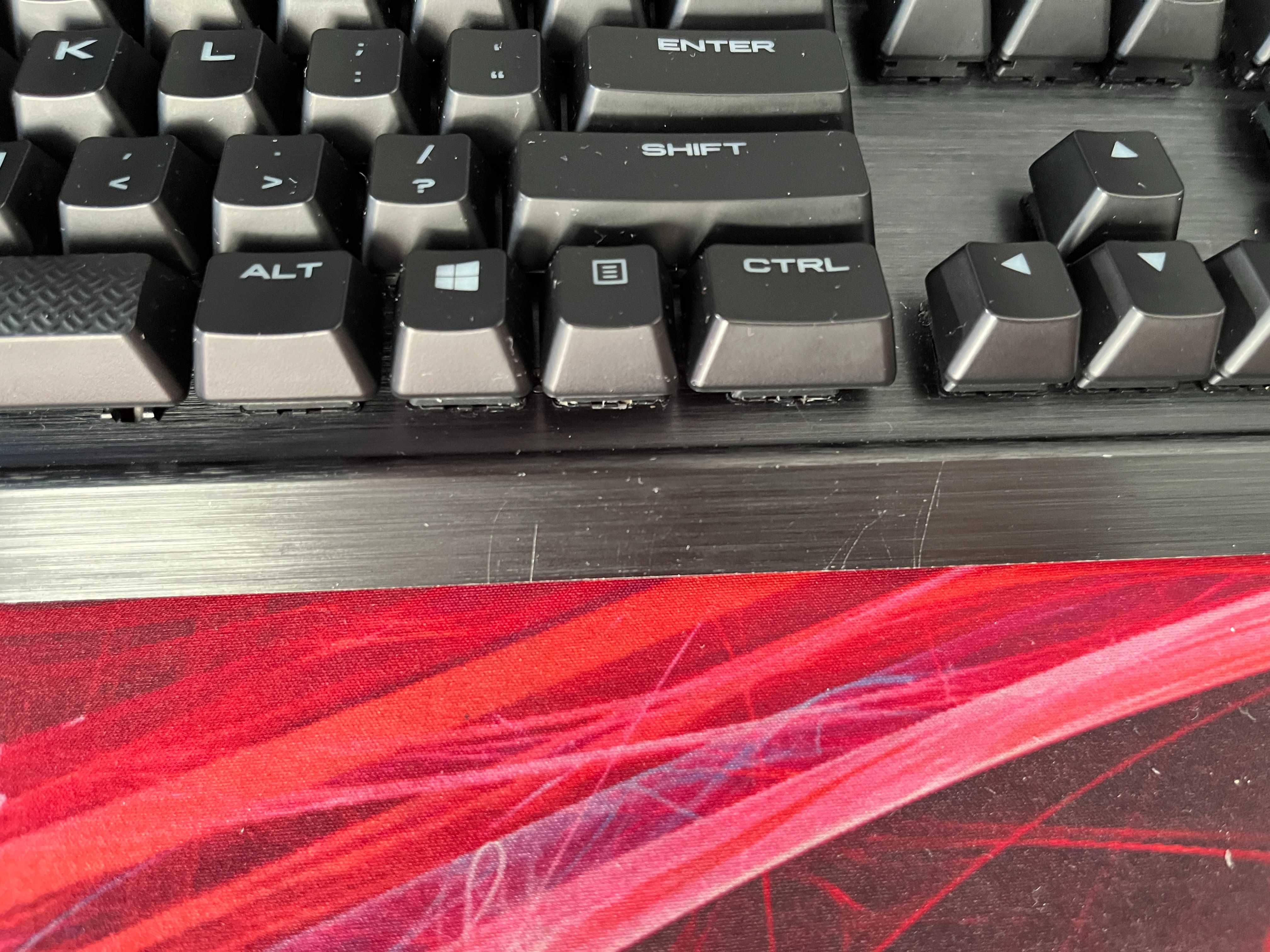 Tastatura mecanica gaming Corsair K70 Rapidfire, switch MX Speed