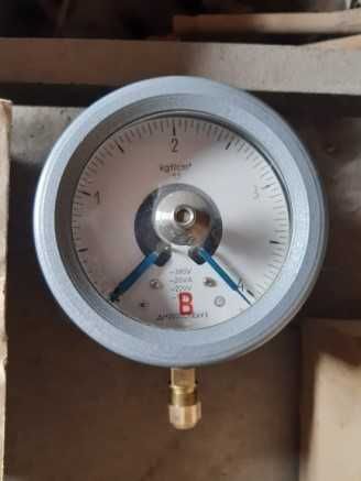 Манометр, вакуумметр, сигнализирующий, электроконтактный,