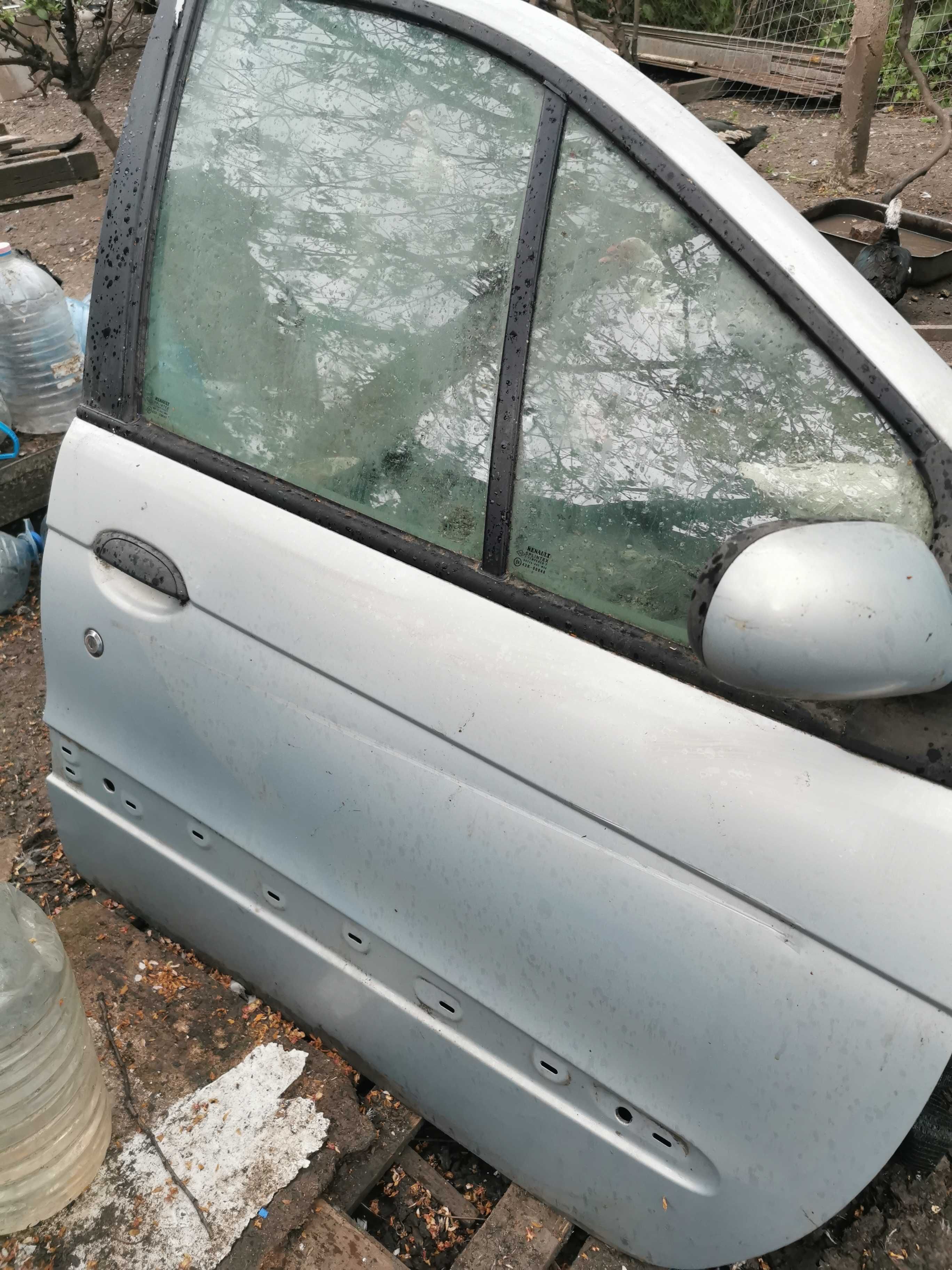 предна дясна врата с огледало за Renault megane scenic