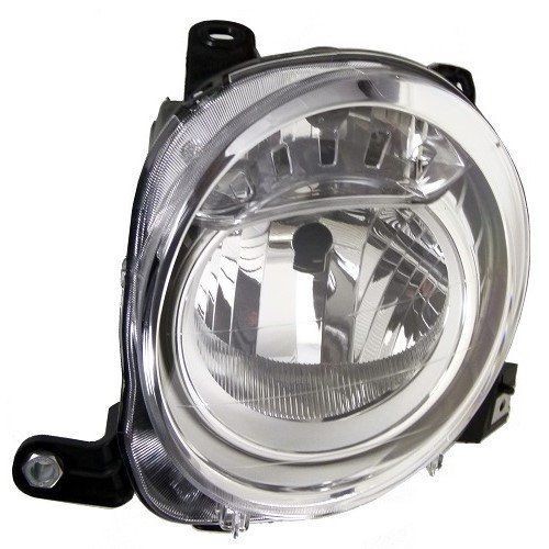Far Fiat 500 (312) 03.2007-08.2015, stanga/dreapta, tip bec H7, far faza scurta, ECE, cu motoras, Depo, 51787492,