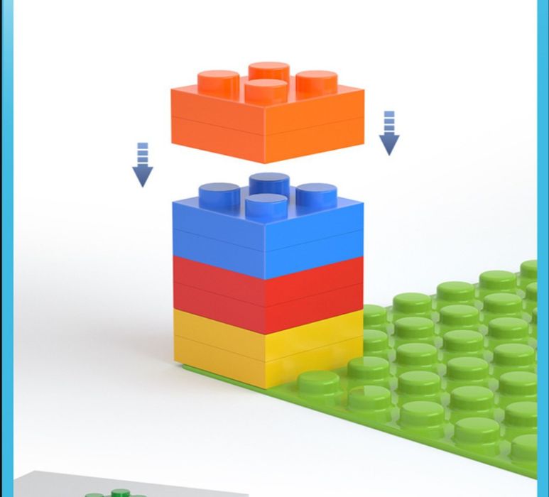 Голям комплект конструктор с 165 части