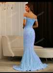 Rochie de seara albastra
