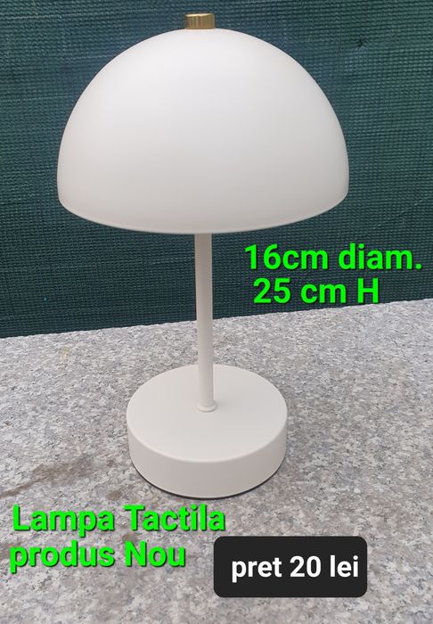 Lampa tactila / Nou