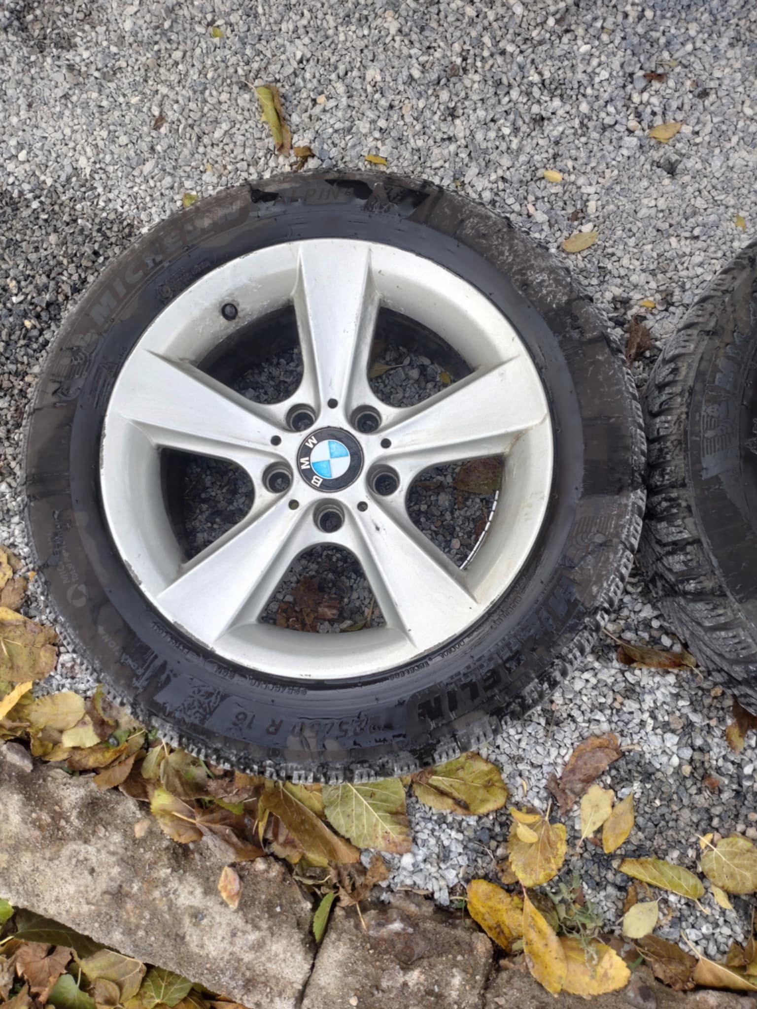 Зимни гуми с джанти 5 120 16 Michelin alpin 6