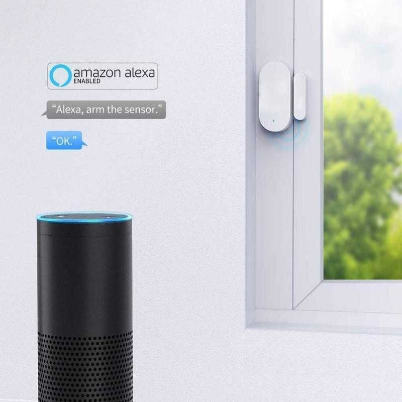 Wi-Fi smart магнитен сензор за прозорци и врати - Smart Life, 20214251