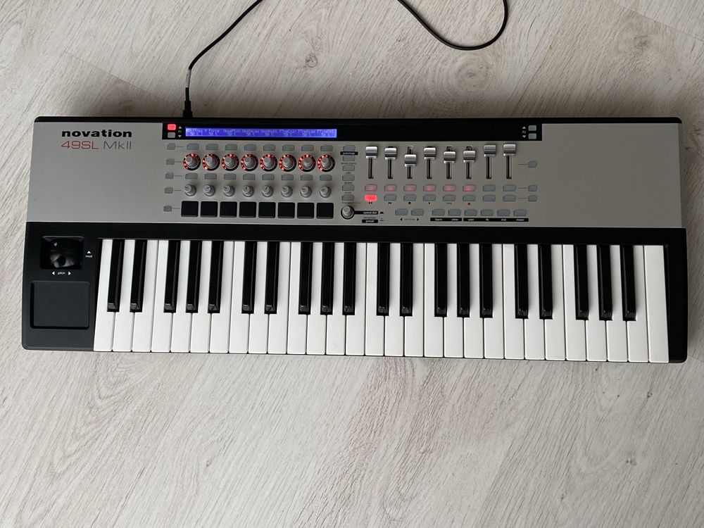 Midi Novation SL49 MKII, controller midi