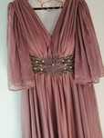 Rochie de seara roz pudra
