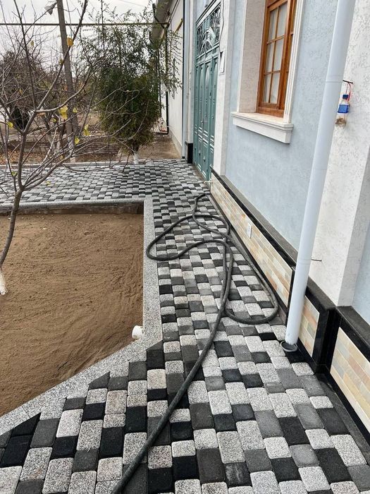 Пресс брусчатка - Вибропрессованная тротуарная плитка/Bruschatka