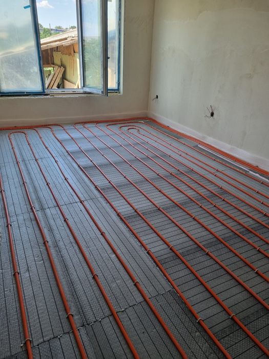 Executam incalzire prin pardoseala(materiale+ manopera)