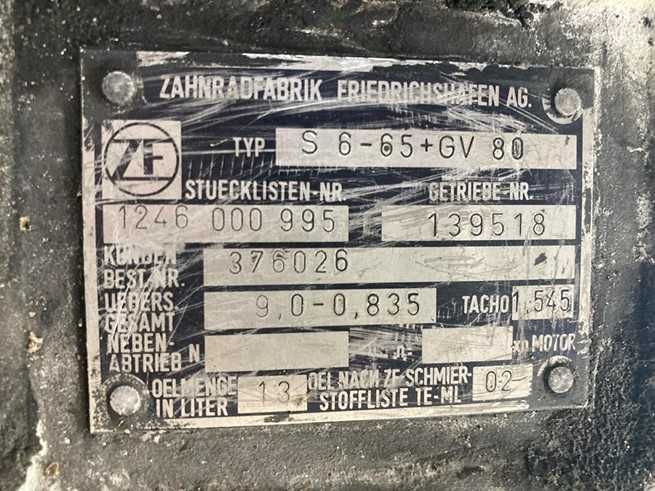 Cutie de viteze ZF S 6-65+GV80 DAF - Piese de schimb DAF