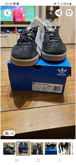 Adidas Gazelle Indoor black 43