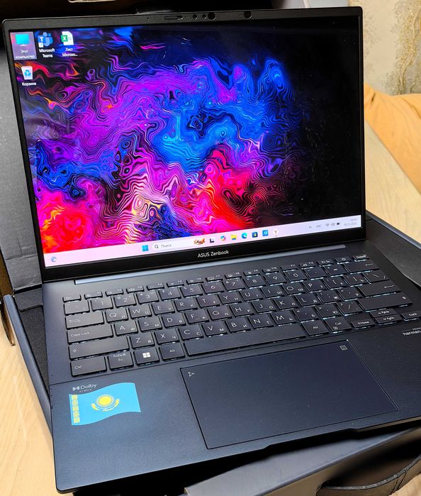 Asus Zenbook 14 (1.2кг) Ultra 5 -125H, 16Gb, 1TB, Intel Arc, OLED