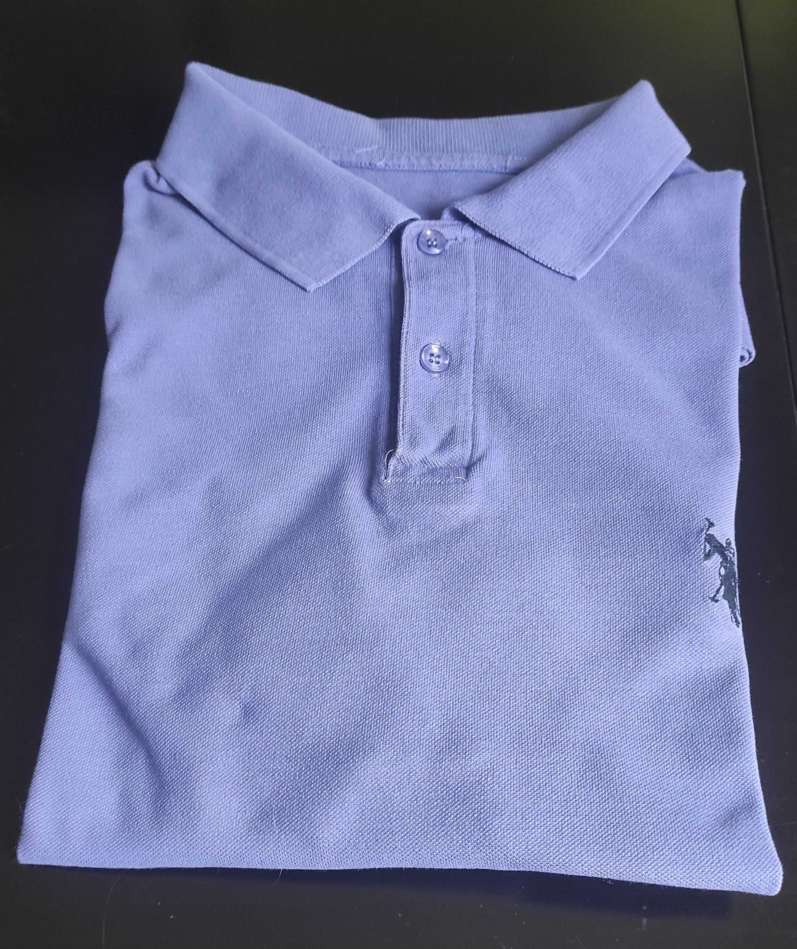 Мъжка блуза с къс ръкав U.S.Polo Assn.,тениска с яка