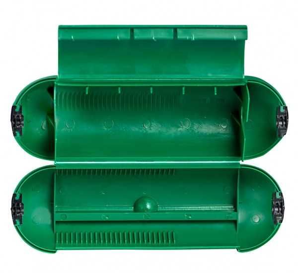 Градинска кутия , удължител, разклонител, , зелена, 220VAC