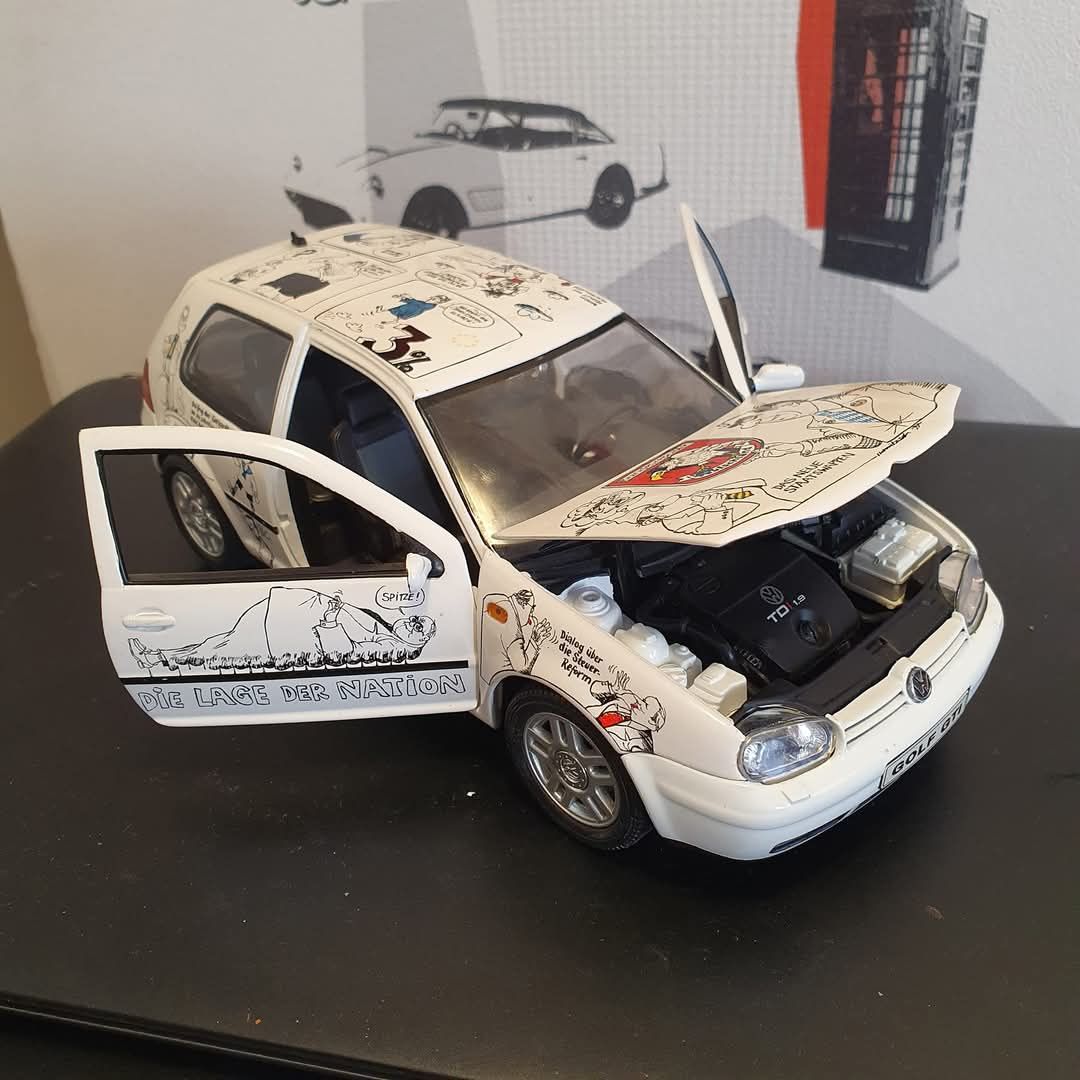 Macheta Golf IV scara 1:18