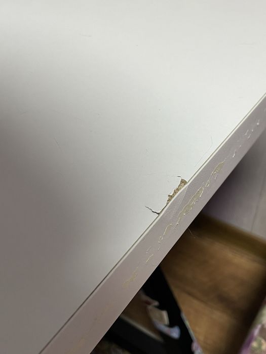 пролам стол, компьютерный, белый